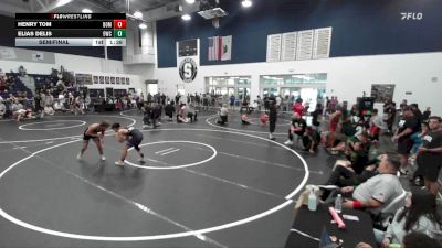 144 lbs Semifinal - Henry Tom, Dominator vs Elias Delis, 951 Wrestling Club