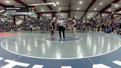 130 lbs Semifinal - Makayla Power, Shadow Ridge vs Ava Parker, Spanish Springs