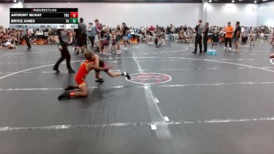 68 lbs Round 3 (3 Team) - Anthony McKay, Team Mat Clash vs Bryce Jones, Rising Kingz