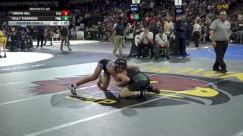 132 lbs Quarterfinal - Orion Hill, Folsom (SJ) vs Billy Townson, Poway (SD)