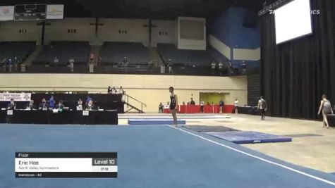 Eric Hoe - Floor, North Valley Gymnastics - 2021 USA Gymnastics Development Program National Championships