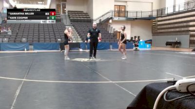 110 lbs Quarterfinal - Samantha Miller, McKendree University vs Kate Cooper, Lindenwood University