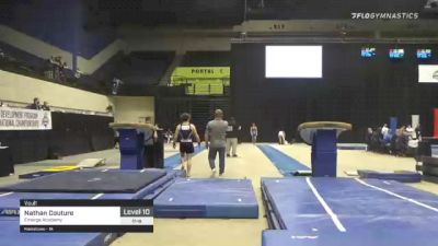 Nathan Couture - Vault, Emerge Academy - 2021 USA Gymnastics Development Program National Championships