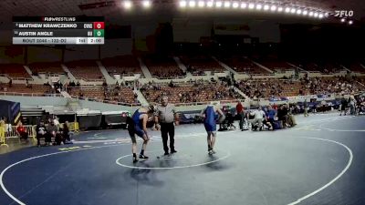 132-D2 Champ. Round 1 - Austin Angle, Buena High School vs Matthew Krawczenko, Canyon View High School