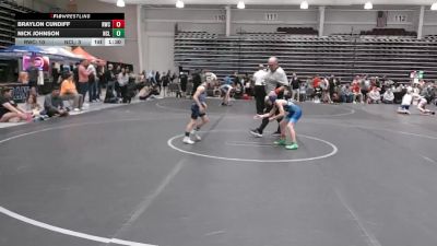 60 lbs Round 2 (8 Team) - Nick Johnson, NC Legend vs Braylon Cundiff, Reaper WC