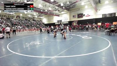125 lbs Cons. Round 1 - Sophia Soto-Luevano, Silverado vs Daisy Ortiz, Santiago/GG