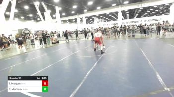 132 lbs Round Of 16 - Ty Morgan, Oakdale, Wrestling vs Elias Martinez, Juggernaut WC