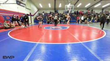 155 lbs 3rd Place - Kalli Hamilton, Skiatook Girls High School vs Kelbi Goddard, Glenpool