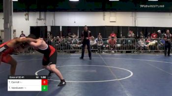 Match - Tyson Carroll, Nj vs Timothy Tyler Vandusen, Tn