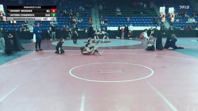 120 lbs Quarterfinal - Johnny Moraes, Melrose vs Jayden Chadwick, Gloucester