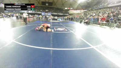 Boys 2A 120 lbs Champ. Round 2 - Brendon Frazier, Fife vs Daniel Gonzalez, Othello