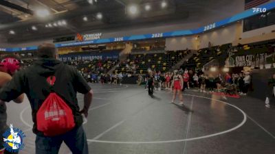 155 lbs Champ. Round 1 - Madison Ness, Williamsburg vs Gracie Elsen, Milton