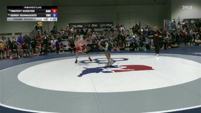 61 lbs Champ. Round 4 - Timothy Koester, Big Game Wrestling Club vs Derek Guanajuato, Tar Heel Wrestling Club