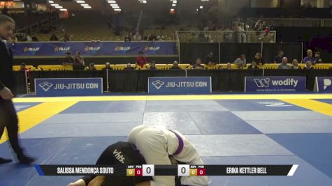 Erika Kettler Bell vs Salissa Mendonça Souto 2026 Pan Jiu Jitsu IBJJF Championship