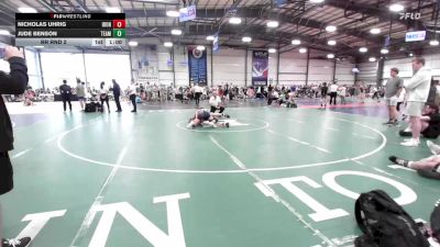 127 lbs Rr Rnd 2 - Nicholas Uhrig, Iron Faith Wrestling vs Jude Benson, Team Barracuda MS