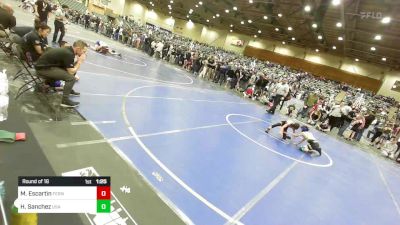 65 lbs Round Of 16 - Milen Escartin, Fernley Wrestling Club vs Henry Sanchez, USA Gold