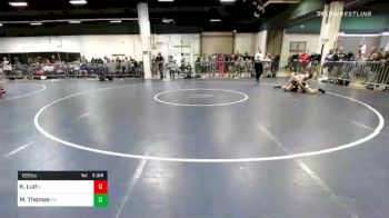 105 lbs Prelims - Kameron Luif, IL vs Mason Thomas, PA