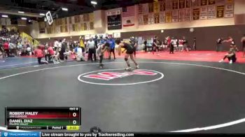 182 lbs Cons. Round 3 - Robert Maley, San Clemente vs Daniel Diaz, Paloma Valley