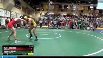 182 lbs Cons. Round 3 - Gabriel Banks, Temecula Valley vs Ryan Jereczek, Great Oak