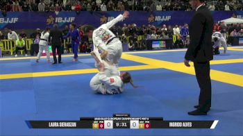 Ingridd Alves vs Laura Sieradzan 2026 European Jiu-Jitsu IBJJF Championship