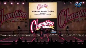 Bellmawr Purple Eagles - Eclipse [2024 L1 Performance Rec - 12Y (NON) Day 1] 2024 Champion Cheer and Dance Grand Nationals