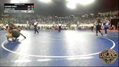 175 lbs Semifinal - Autumn Jones, Cowboy Wrestling Club vs Kambyr Lee, Keystone Wrestling Club