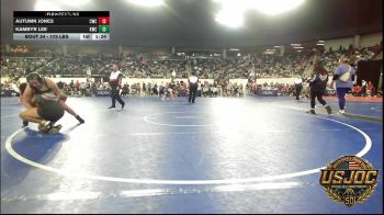 175 lbs Semifinal - Autumn Jones, Cowboy Wrestling Club vs Kambyr Lee, Keystone Wrestling Club