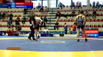61 kg 1/4 Final - Ivan Hramyka, Individual Neutral Athletes vs Nika Zakashvili, Georgia