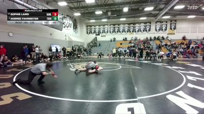 130 lbs Cons. Round 2 - Sophie Laird, Rawlins vs Aubree Fahrmeyer, Torrington