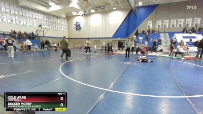 62-64 lbs Round 5 - Decker Morby, Sanderson Wrestling Academy vs Cole Ward, Hook`Em W.C.