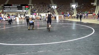 1A-4A 126 Cons. Round 2 - Carter Anderson, Montgomery Catholic Prep School vs Wyatt Paramore, Northside Methodist Academy