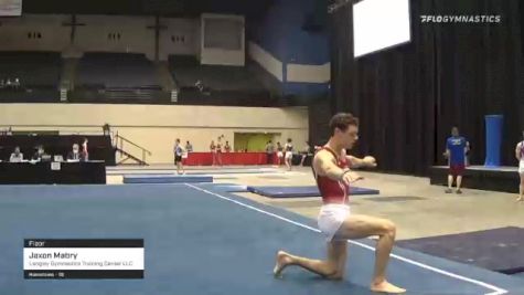 Jaxon Mabry - Floor, Langley Gymnastics Training Center LLC - 2021 USA Gymnastics Development Program National Championships