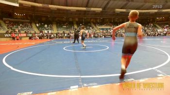 76 lbs Consi Of 16 #1 - Caden Bowling, Blackwell Wrestling Club vs Wyatt Jones, Springdale Youth Wrestling Club