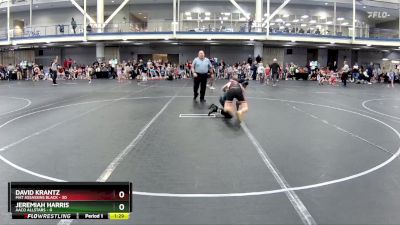 92 lbs Round 1 (8 Team) - David Krantz, Mat Assassins Black vs Jeremiah Harris, AACO Allstars