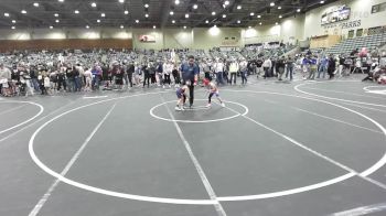 46 lbs Round Of 16 - Preston Escobedo, Small Town Grims vs Hunter Collinson, Truckee WC