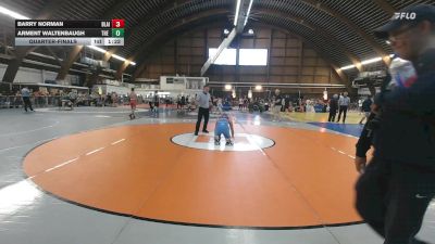 170 lbs Quarterfinal - Barry Norman, Blair Academy vs Arment Waltenbaugh, The Hill School