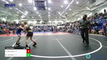 100 lbs Consolation - Elliott Schmidt, Broken Arrow Wrestling Club vs Boede Johnson, Checotah Matcats