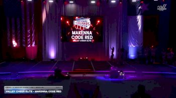 Valley Cheer Elite - Makenna Code Red [2025 L4 Senior Coed - D2 - Medium Day 1] 2025 NCA Lonestar Classic & Regional Classic