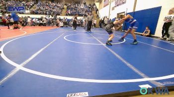 85 lbs Semifinal - Colt Ragsdale, Pryor Tigers vs Brycen Packer, Miami Takedown Club