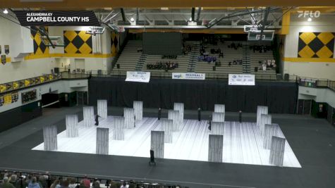 Campbell County HS "Alexandria KY" at 2026 WGI Guard Avon Regional+