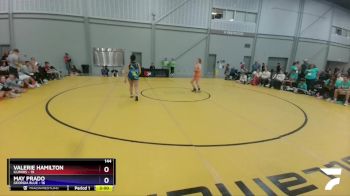 144 lbs Round 1 (8 Team) - Valerie Hamilton, Illinois vs May Prado, Georgia Blue