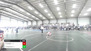 101 lbs Rr Rnd 4 - Chloe Bradley, Juggernaut WC vs Chloee Kisamore, Valley Bad Boys