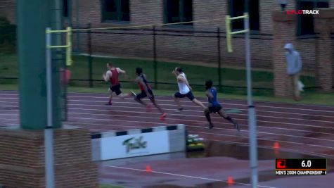 Men's 200m Championship, Heat 8