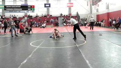 80 lbs Rr Rnd 2 - Devin Eggleston, Xtreme Wrestling vs Hudson Stenglein, Journeymen Wrestling