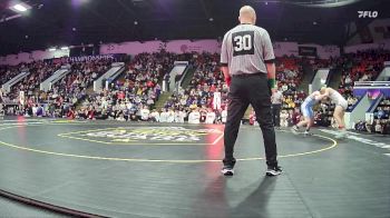 175 lbs Finals (8 Team) - Caden Krueger, Detroit Catholic Central HS vs Brayden Bundy, Davison HS