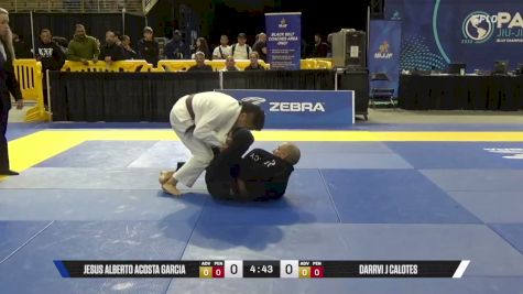 Darrvi J Calotes vs Jesus Alberto Acosta Garcia 2026 Pan Jiu Jitsu IBJJF Championship