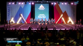 Louisiana Cheer Force - Ruby Red [2025 L2 Youth - Medium Day 1] 2025 The Youth Summit