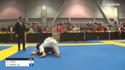 STANLEY I. BECK vs THOMAS TUPPER, JR. 2019 World Master IBJJF Jiu-Jitsu Championship