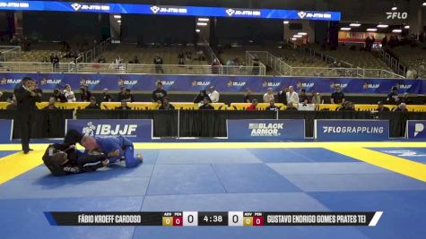 Gustavo Endrigo Gomes Prates Tei vs Fábio Kroeff Cardoso 2026 Pan Jiu Jitsu IBJJF Championship