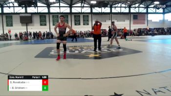 135-144 lbs Cons. Round 2 - Braeden Grisham, Oswego East vs Gabe Ruvalcaba, Springfield High School